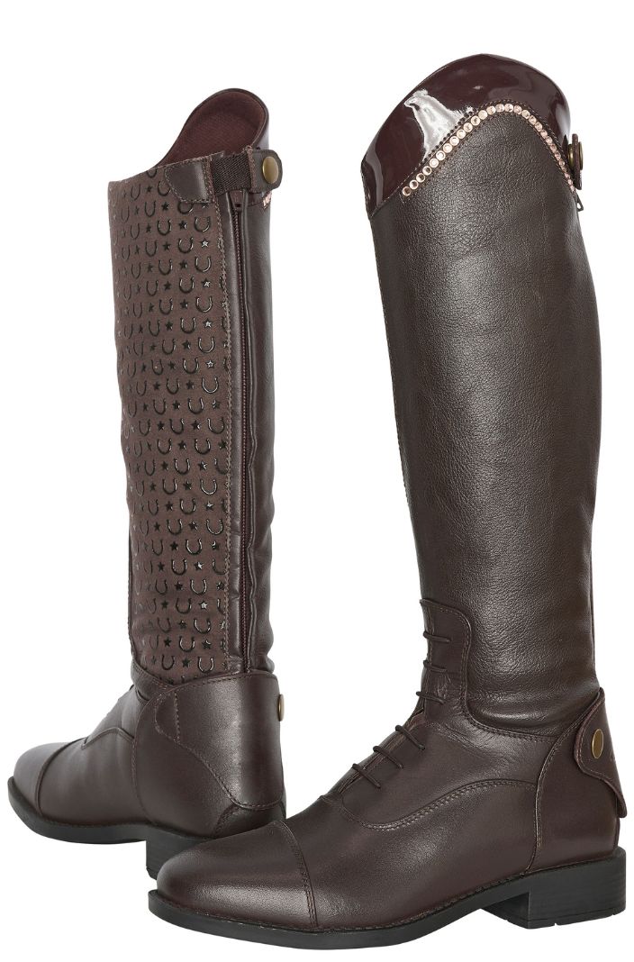 imperial riding damen & Kinder reitstiefel irhwalker brown