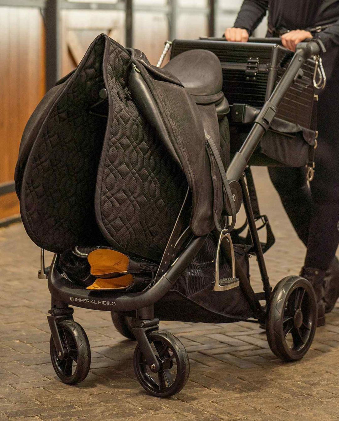 IMPERIAL RIDING »Sattelwagen IRHCarry Light Black
