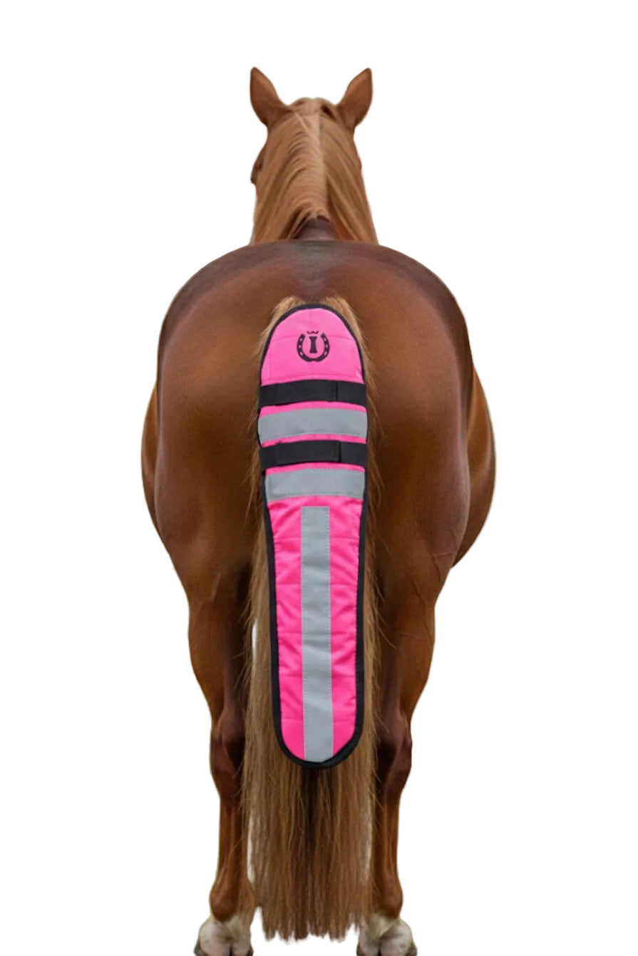 Imperial Riding Reflex Schweifschoner IRHReflective Pink