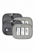 Imperial Riding Startnummern 3-stellig 2er Set Silver