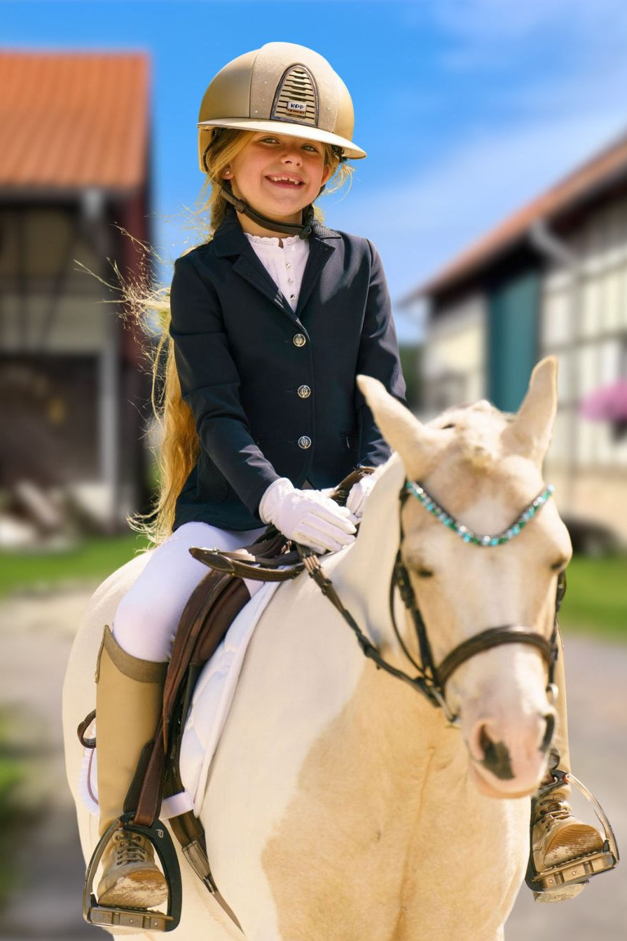 Imperial Riding Kinder Turniersakko IRHAir Mesh Black