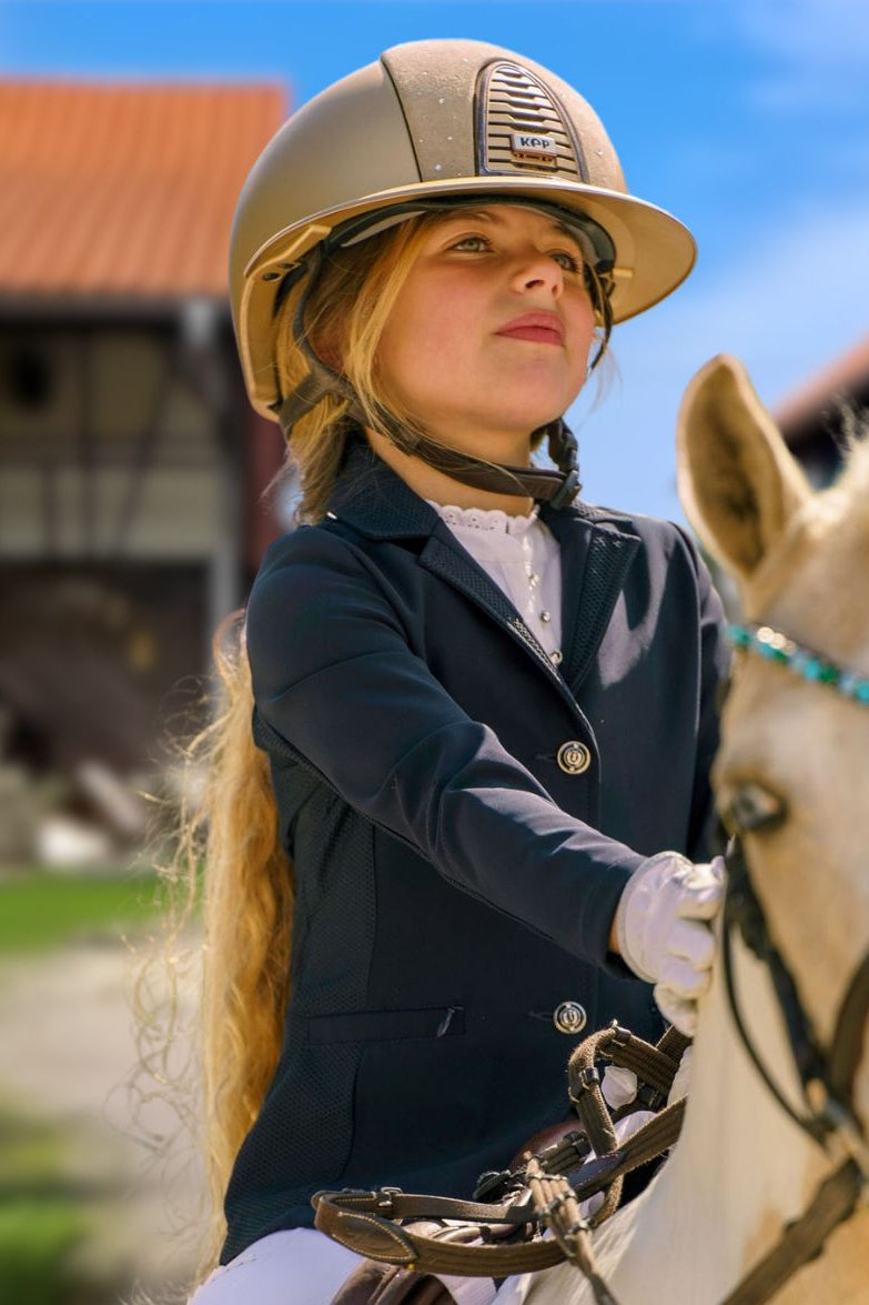 Imperial Riding Kinder Turniersakko IRHAir Mesh Black