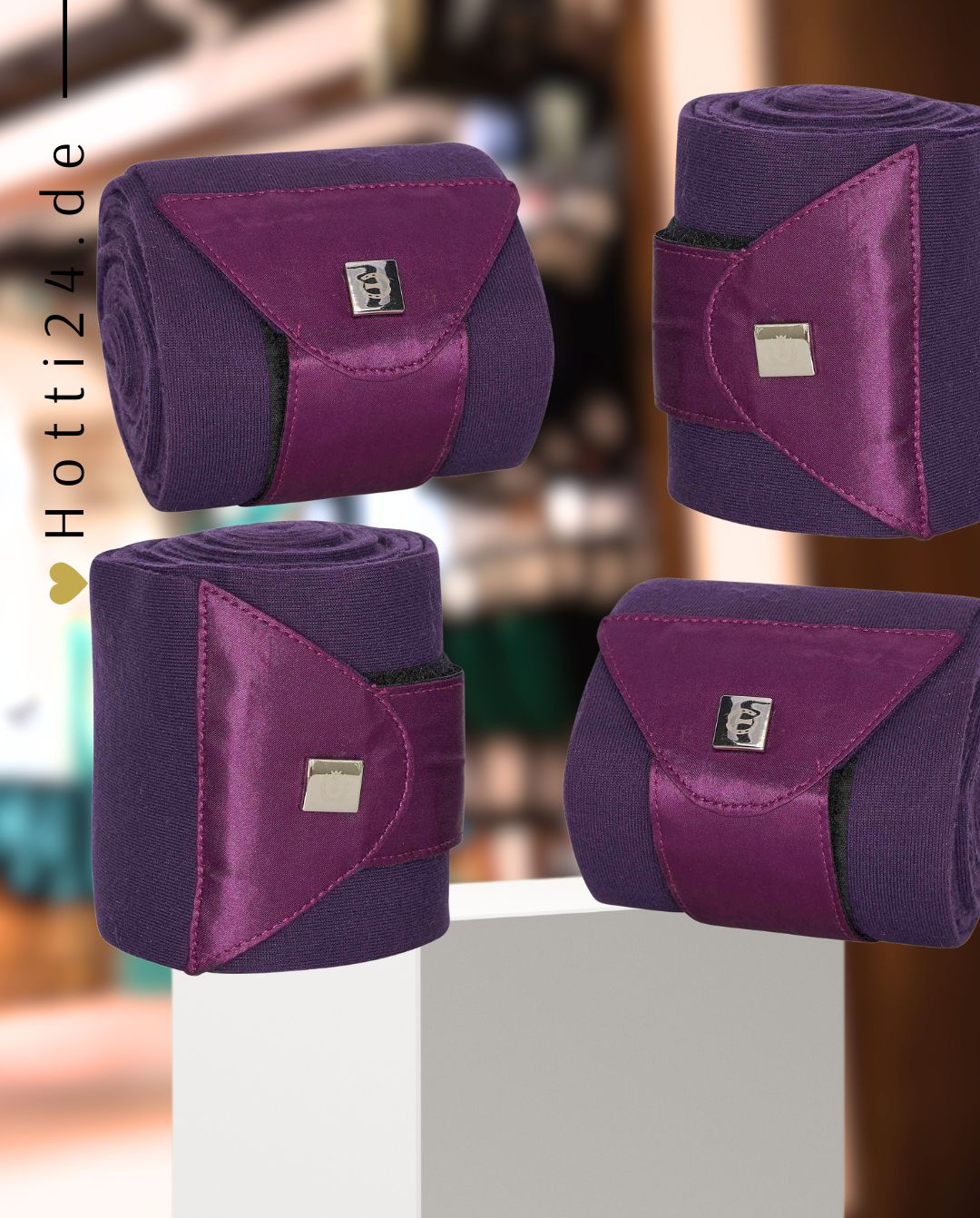 IMPERIAL RIDING »Wickelbandagen IRHLovely 4er Set Black Berry