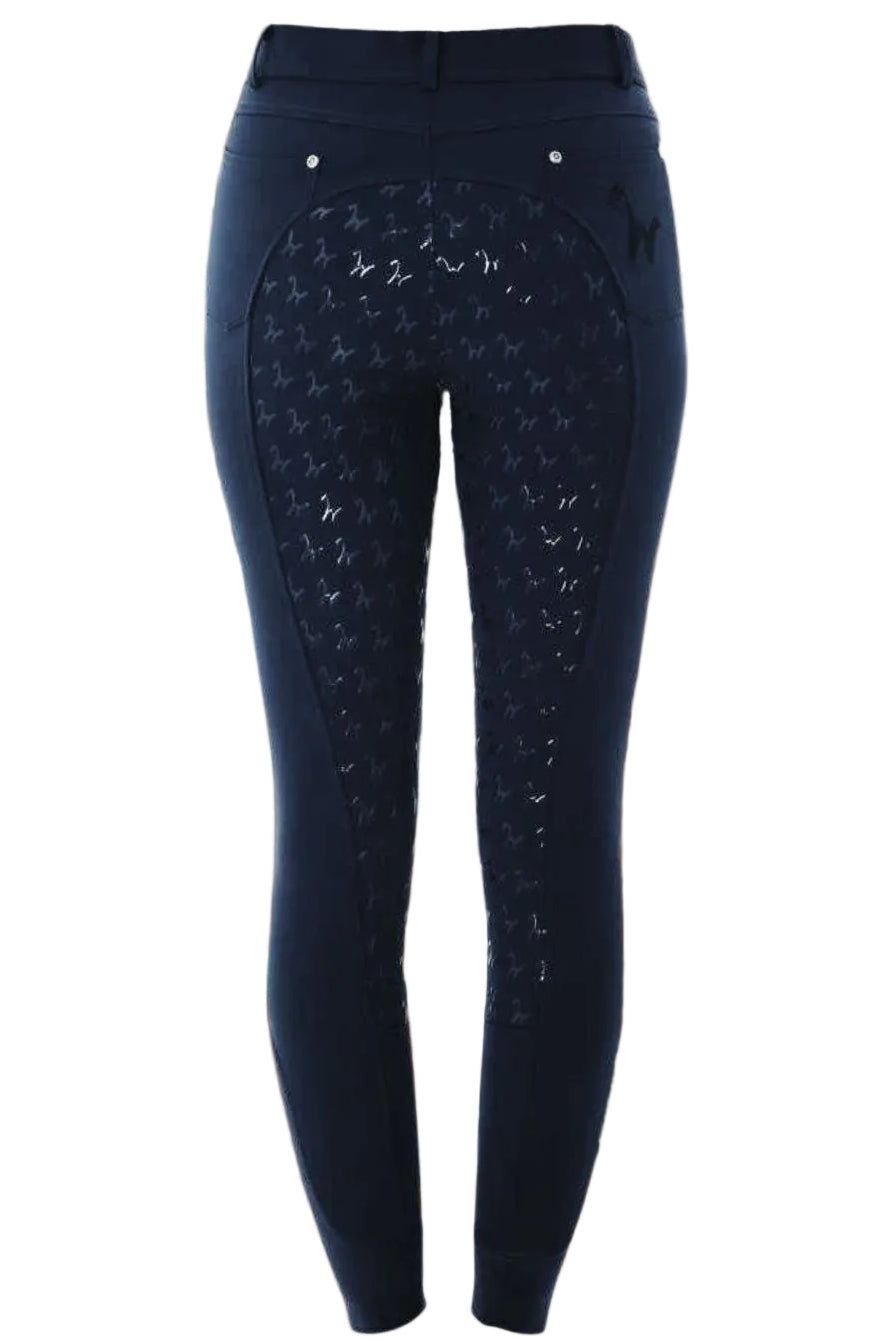 Isabell Werth Reithose FullGrip Navy