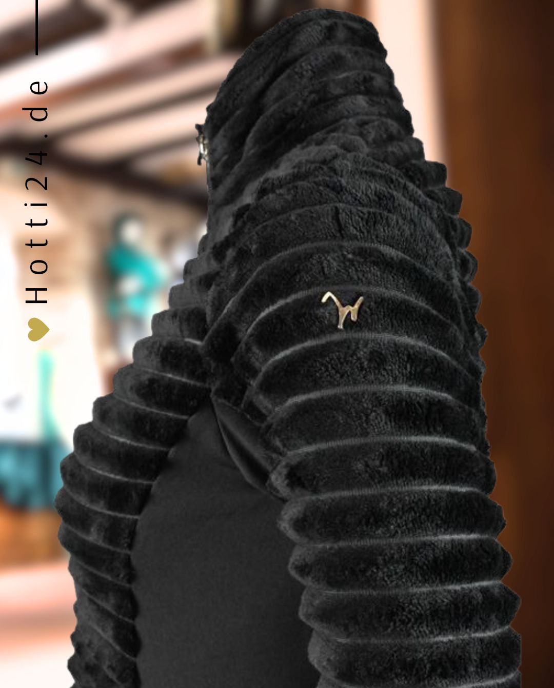 ISABELL WERTH »Fleecejacke Black