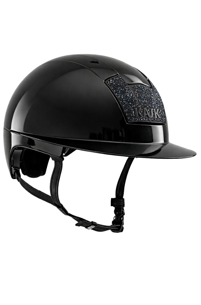 kask-reithelm-kooki-lady-black-shine-crystals-carpet