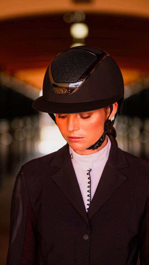 Kask »Reithelm Star Lady Chrome Black