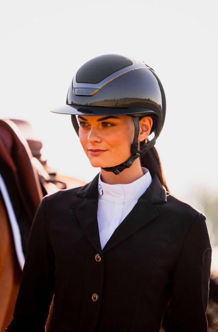 Kask »Reithelm Star Lady Pure Shine Anthracite