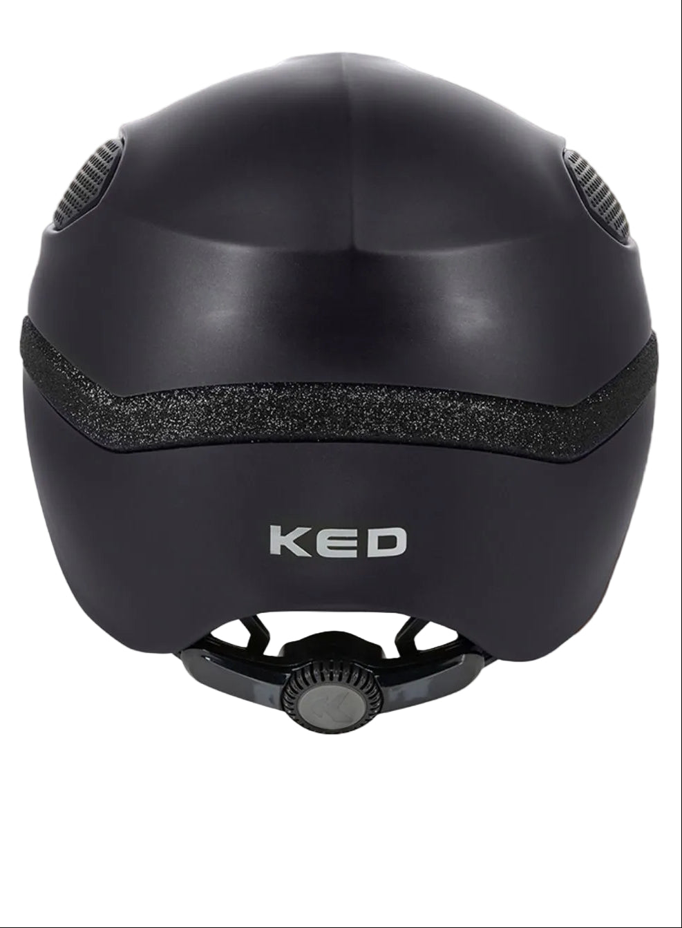 KED »Unisex Reithelm Paso Shine Schwarz Matt