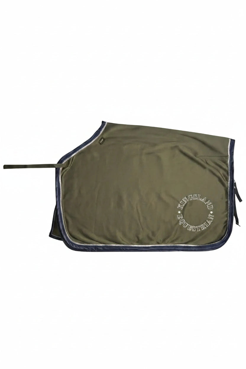 KINGSLAND »Riding Rug KLSimone Green Black Ink