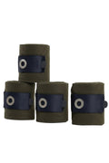 Kingsland Bandagen Fleece KLSilvia 4er Set Green Black Ink