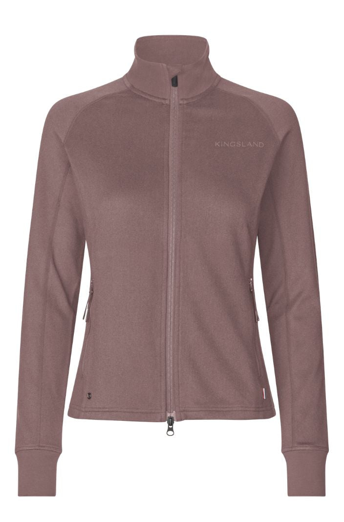 kingsland-damen-fleecejacke-klally-brown-iron