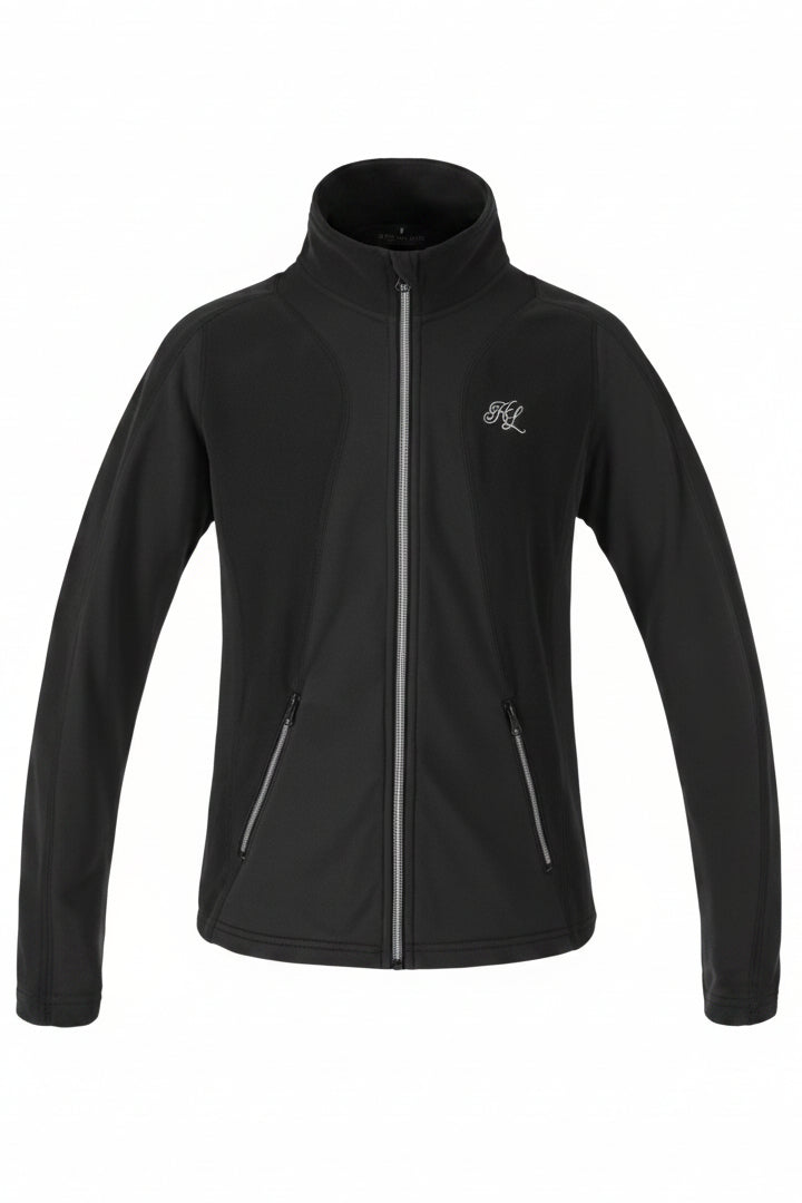 Kingsland »Damen Fleecejacke KLelissa Schwarz, ist aus einem neuen technischen Microfleece-Material gefertigt. Das weiche, strukturierte Fleece-Material verleiht der Jacke eine eng anliegende Passform, wodurch sie perfekt für das Reittraining ist. Artikelnummer 2330183216-6090 erhältlich bei www.Hotti24.de