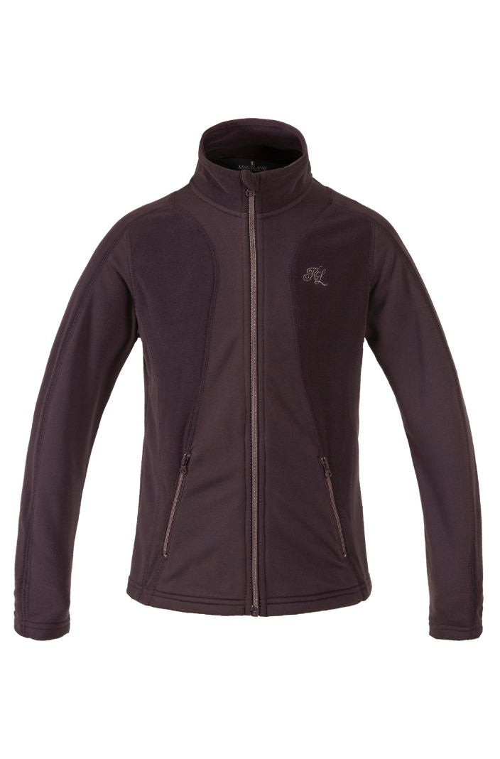 kingsland-damen-fleecejacke-klelissa-purple