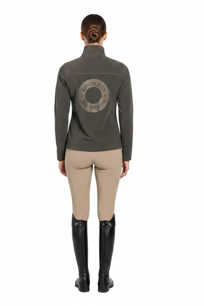 Kingsland Fleecejacke KLSina Green Black Ink