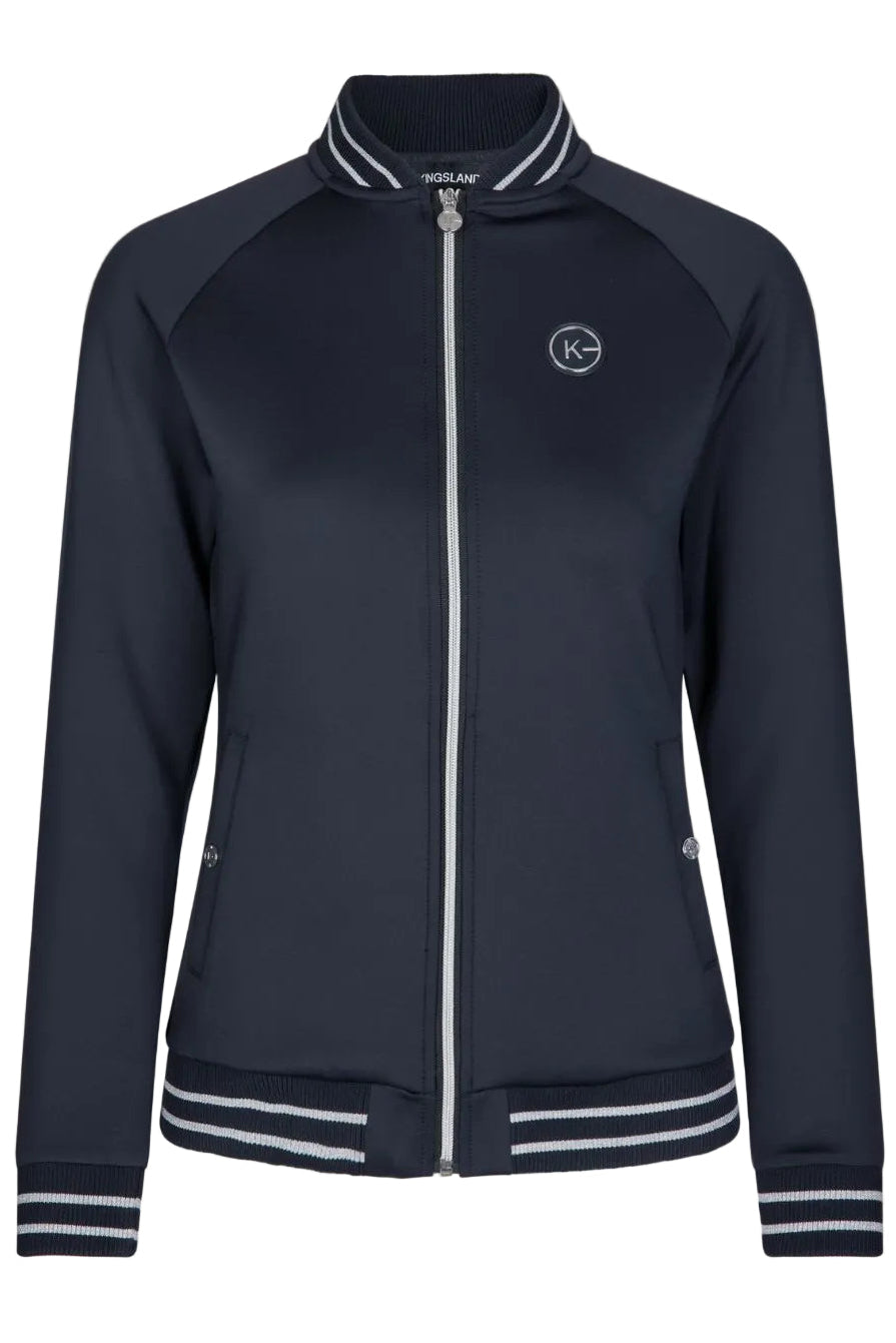 Kingsland »Damen Jacke Hollyn Blau, ist nicht nur super bequem, sondern auch richtig stylisch. Diese Sweatjacke ist aus hochfunktionalem, strapazierfähigem und dichtem Strickstoff gefertigt, der sich einfach fantastisch anfühlt. Artikelnummer 2410183511-6020 erhältlich bei www.Hotti24.de