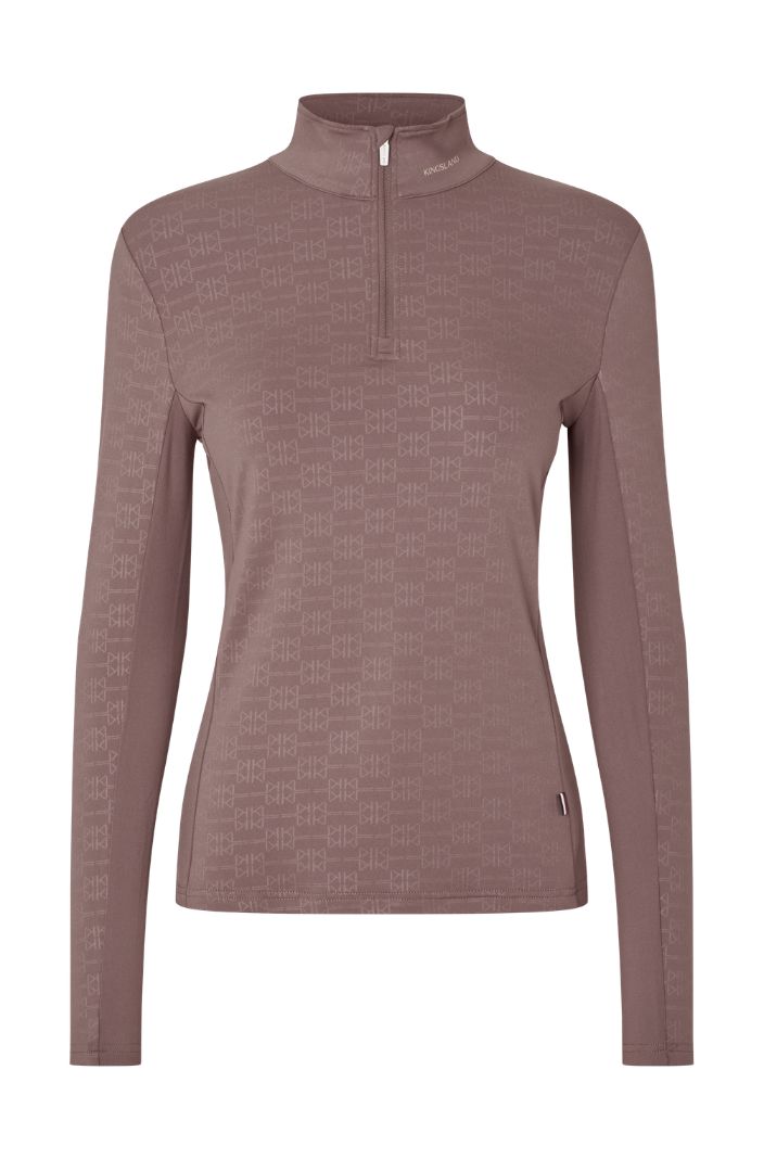 Kingsland Reitshirt KLAnnabella Brown Iron
