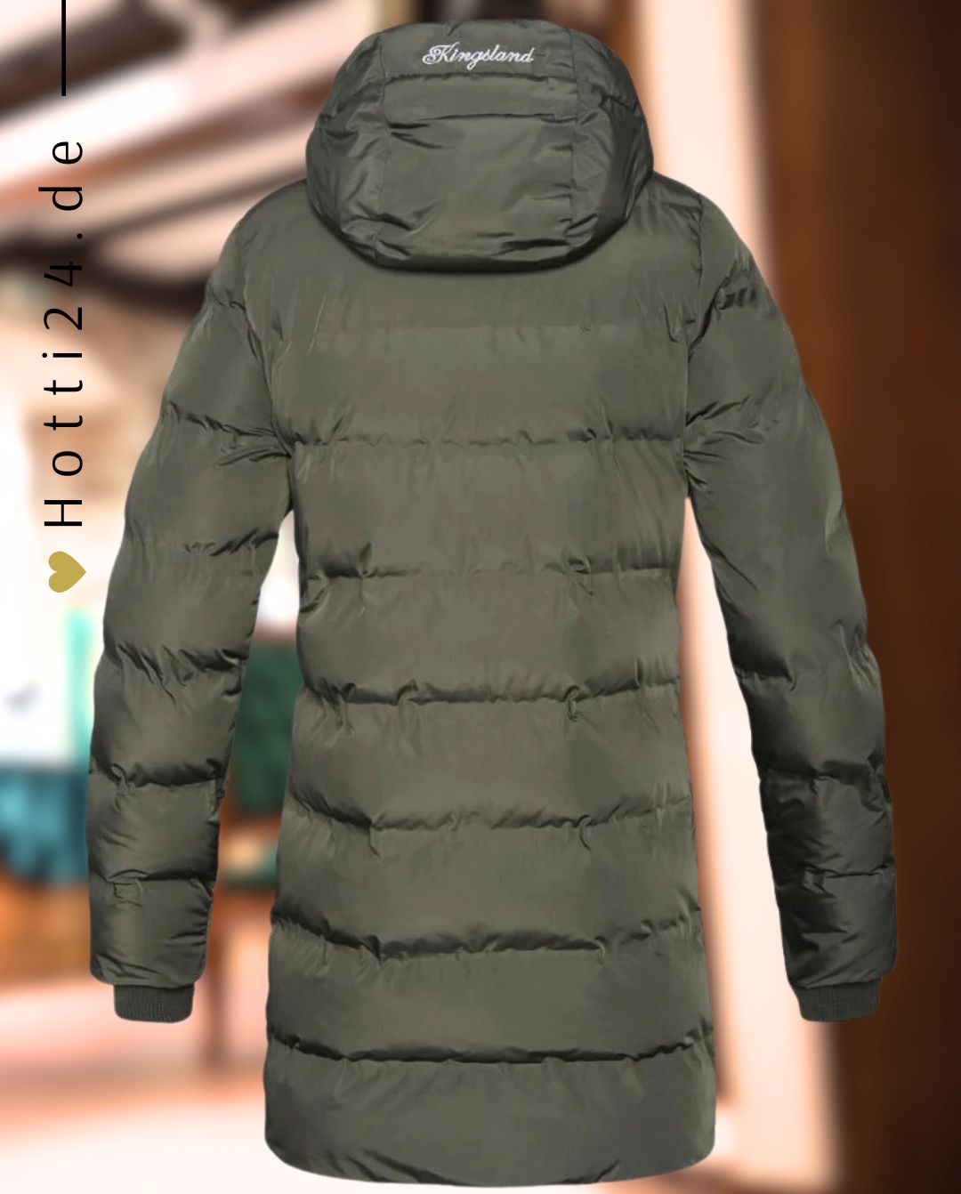 KINGSLAND »Reitmantel KLEmmie Green Beluga