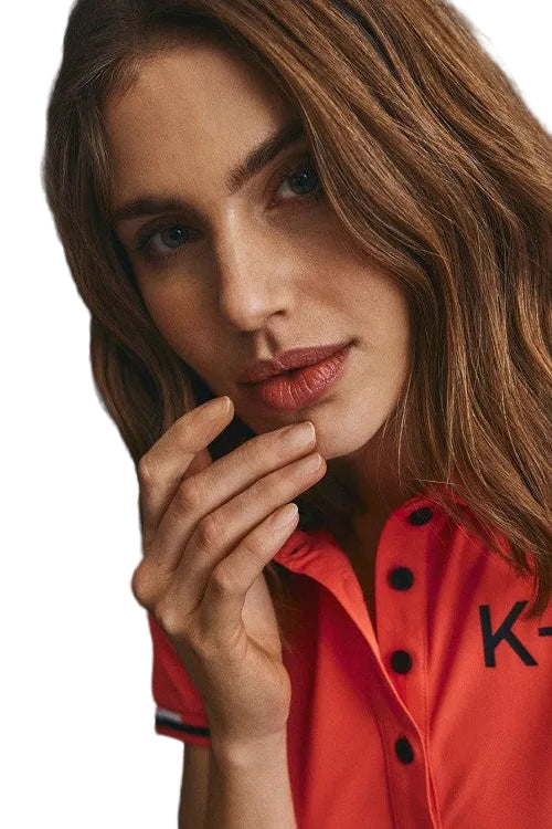 Kingsland »Damen Poloshirt Greta Orange, aus Pikee ist aus einem atmungsaktiven Material gefertigt, das ganztägig einen hohen Tragekomfort bietet Artikelnummer 2400202473-3032 kaufen bei www.Hotti24.de