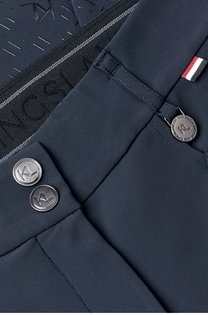 Kingsland Women's Heated Riding Breeches KLKarolina FullGrip Navy