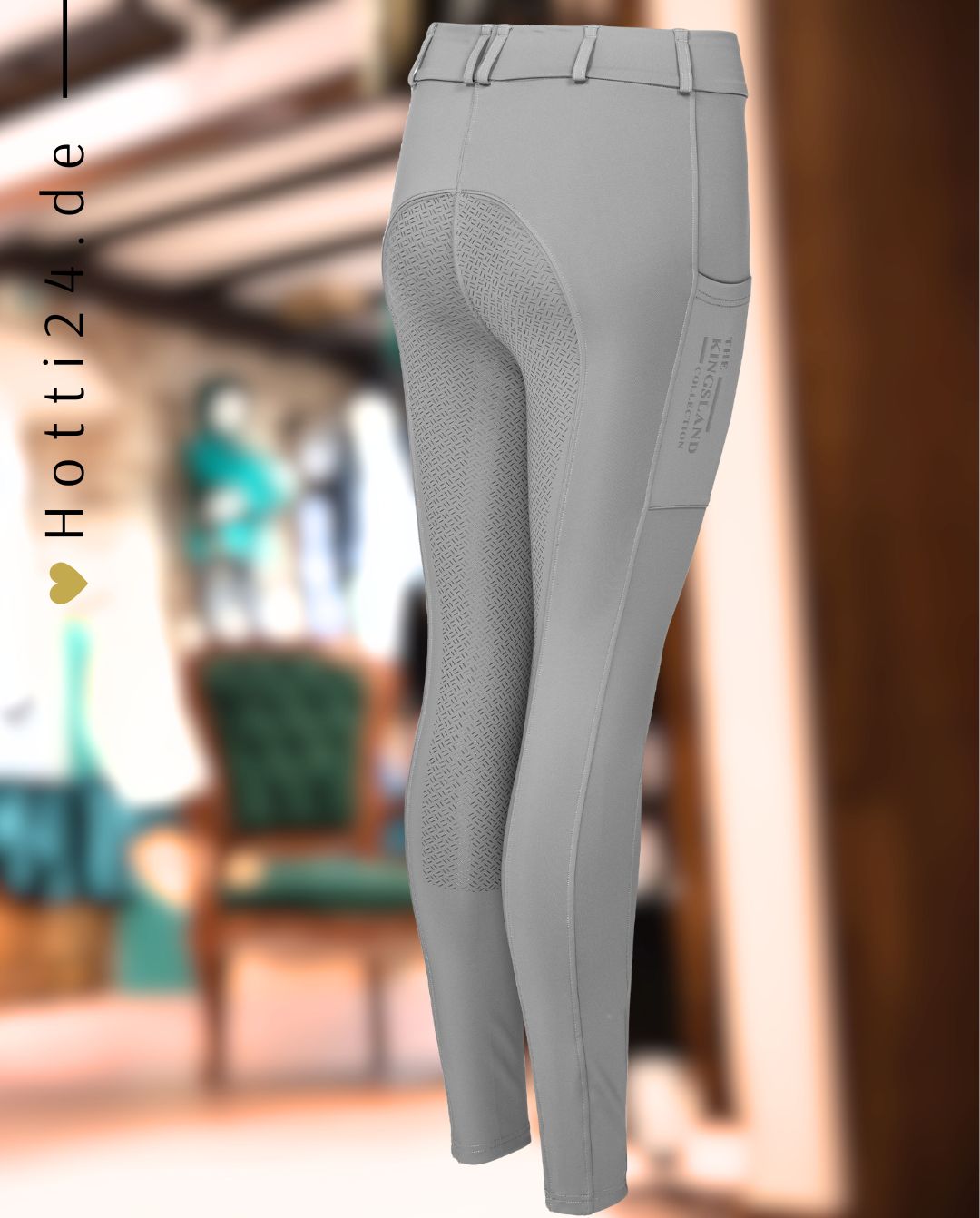 KINGSLAND »Reithose KLKaya FullGrip Grey