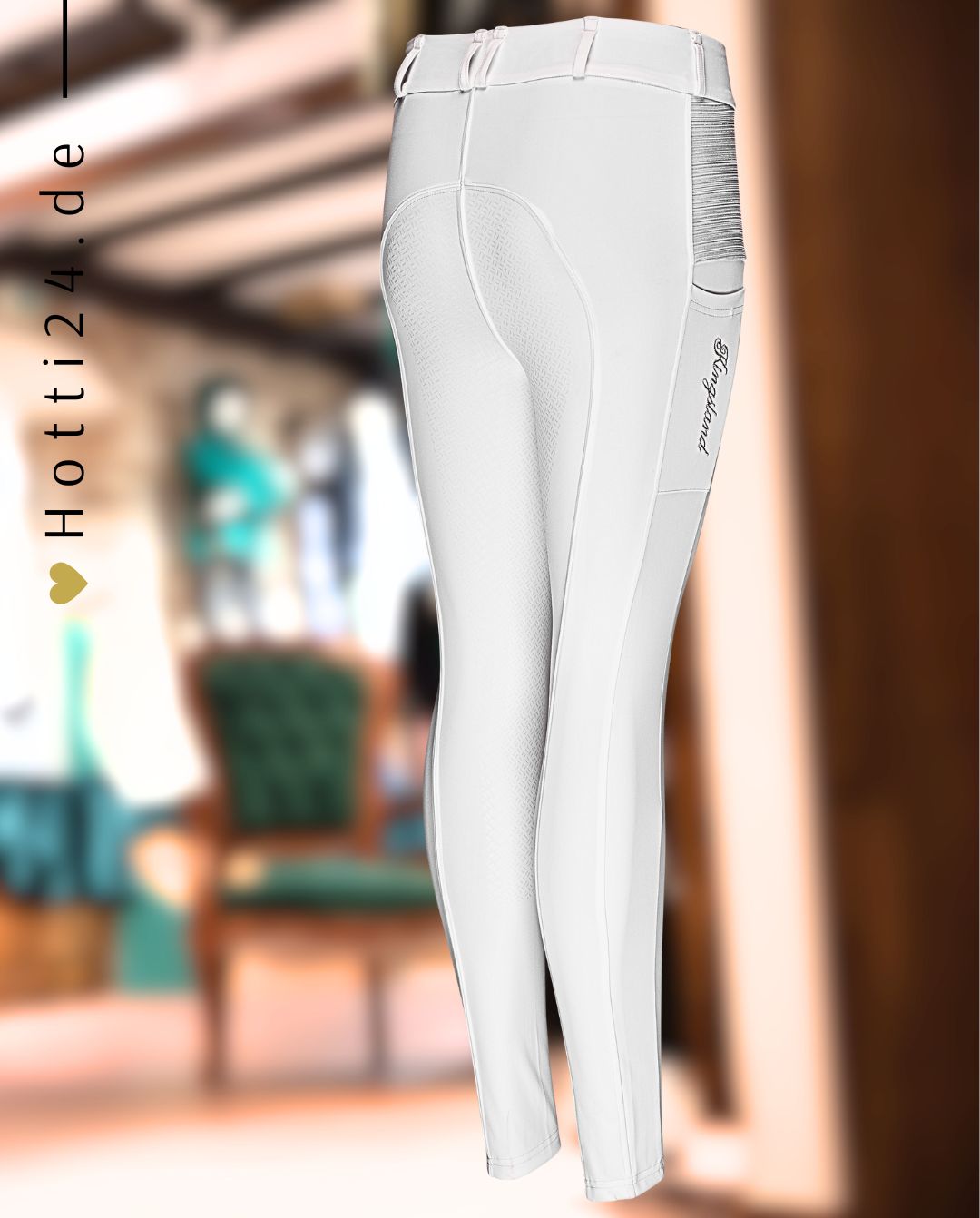 KINGSLAND »Reithose KLKaya FullGrip White