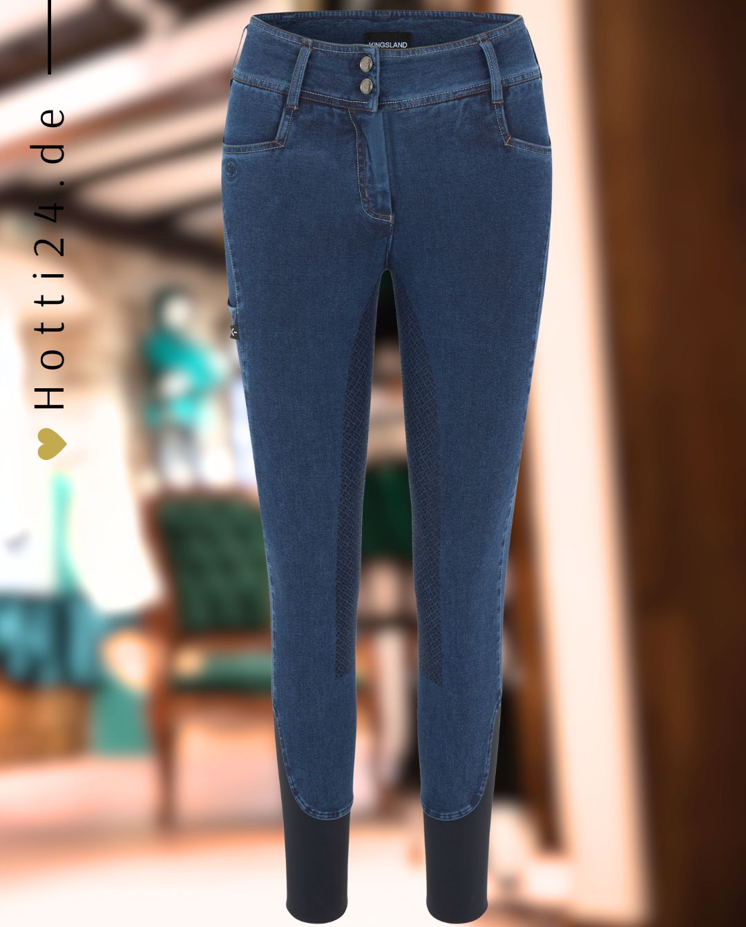KINGSLAND »Reithose KLKayce FullGrip Denim