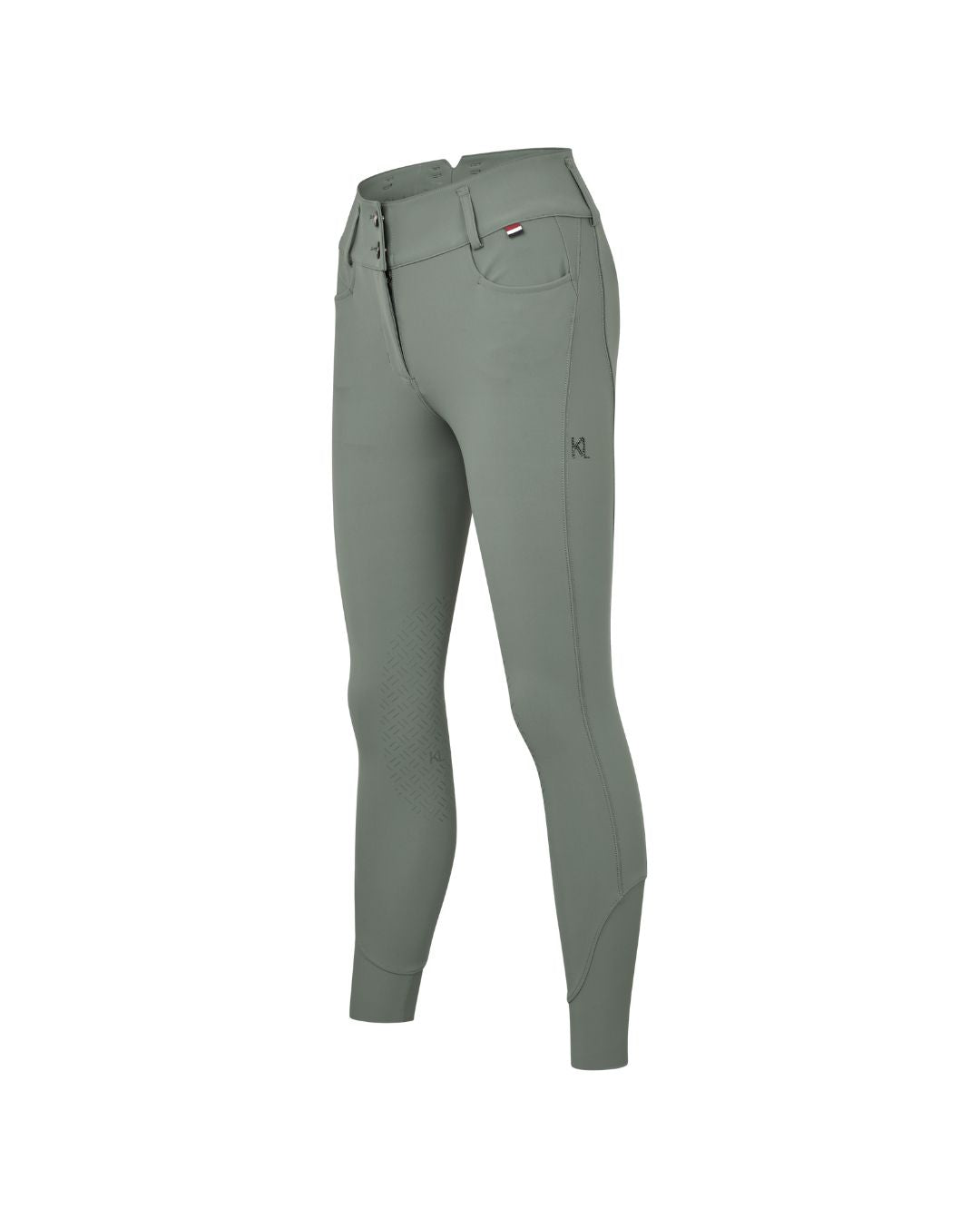 Kingsland Women's Breeches KLKira KneeGrip H-Shape Green Agave