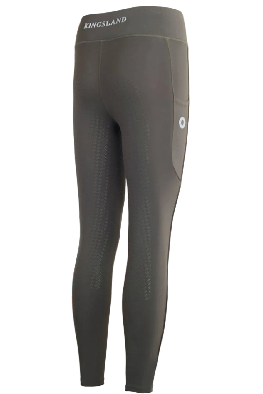 Kingsland Reitleggings KLKatinka FullGrip Green Black Ink