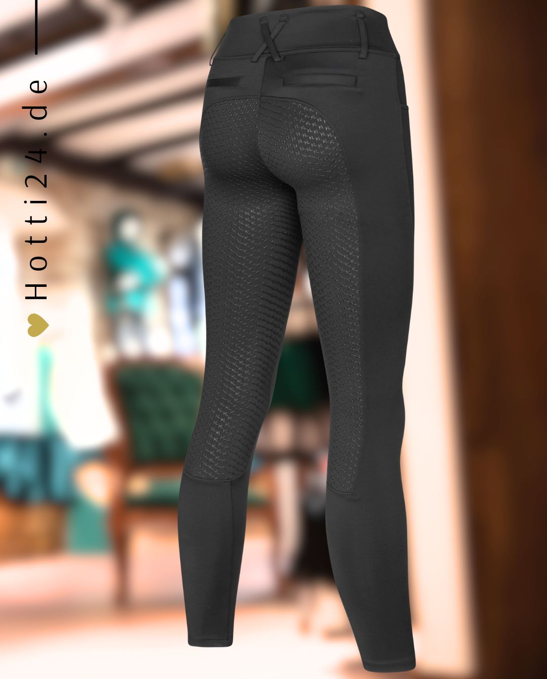 KINGSLAND »Reitleggings KLKristin FullGrip A-Shape Black