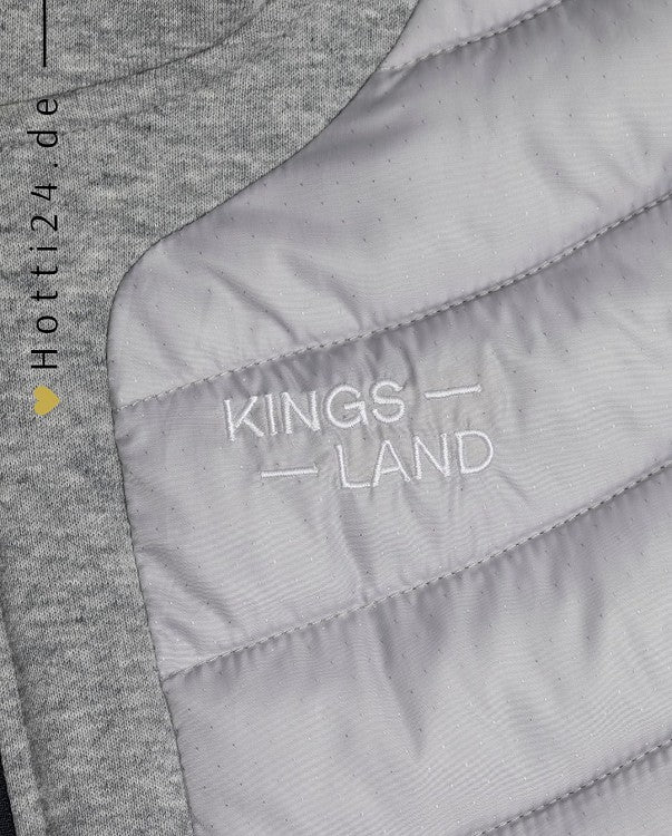 Kingsland »Damen Sweatjacke Ginny Grau, isolierte KLGinny Damen Sweatjacke vereint innovative Funktionalität mit einem sportlich-eleganten Look. Die Kapuze und die leicht gepolsterten Einsätze an der Vorderseite aus Webstoff halten die Trägerin schön warm Artikelnummer 2400153466-6950 erhältlich bei www.Hotti24.de