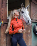 Kingsland »Damen Trainingshirt Gineva Orange, mit halbem Reißverschluss ist aus elastischem, leistungsstarkem Funktionsmaterial gefertigt Artikelnummer 2400206475-3032 kaufen bei www.Hotti24.de