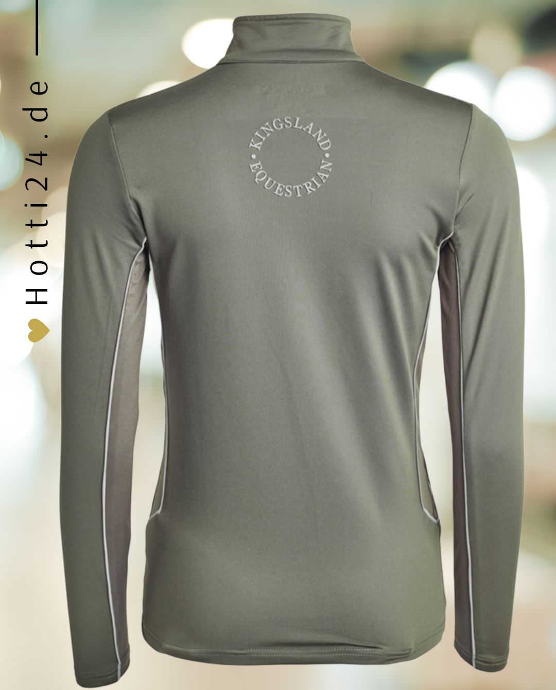 KINGSLAND »Trainingshirt KLSidney Green Black Ink