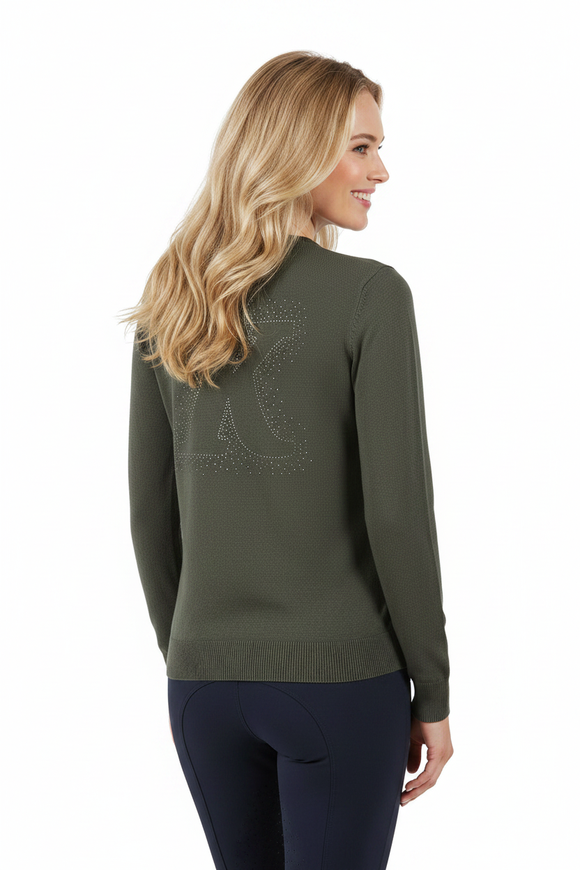 Kingsland Pullover KLBraylee Green Castor