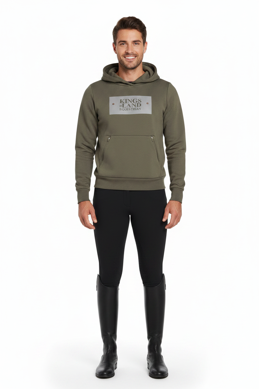 Kingsland Hoodie KLSebastian Green Black Ink
