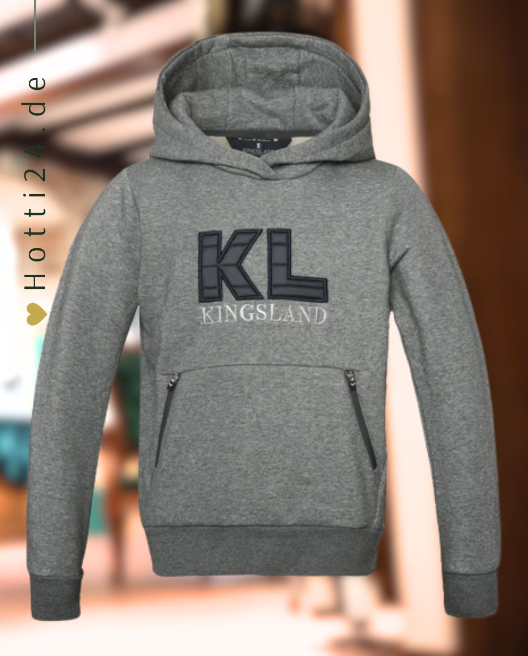 KINGSLAND »Hoodie KLEmory Grey