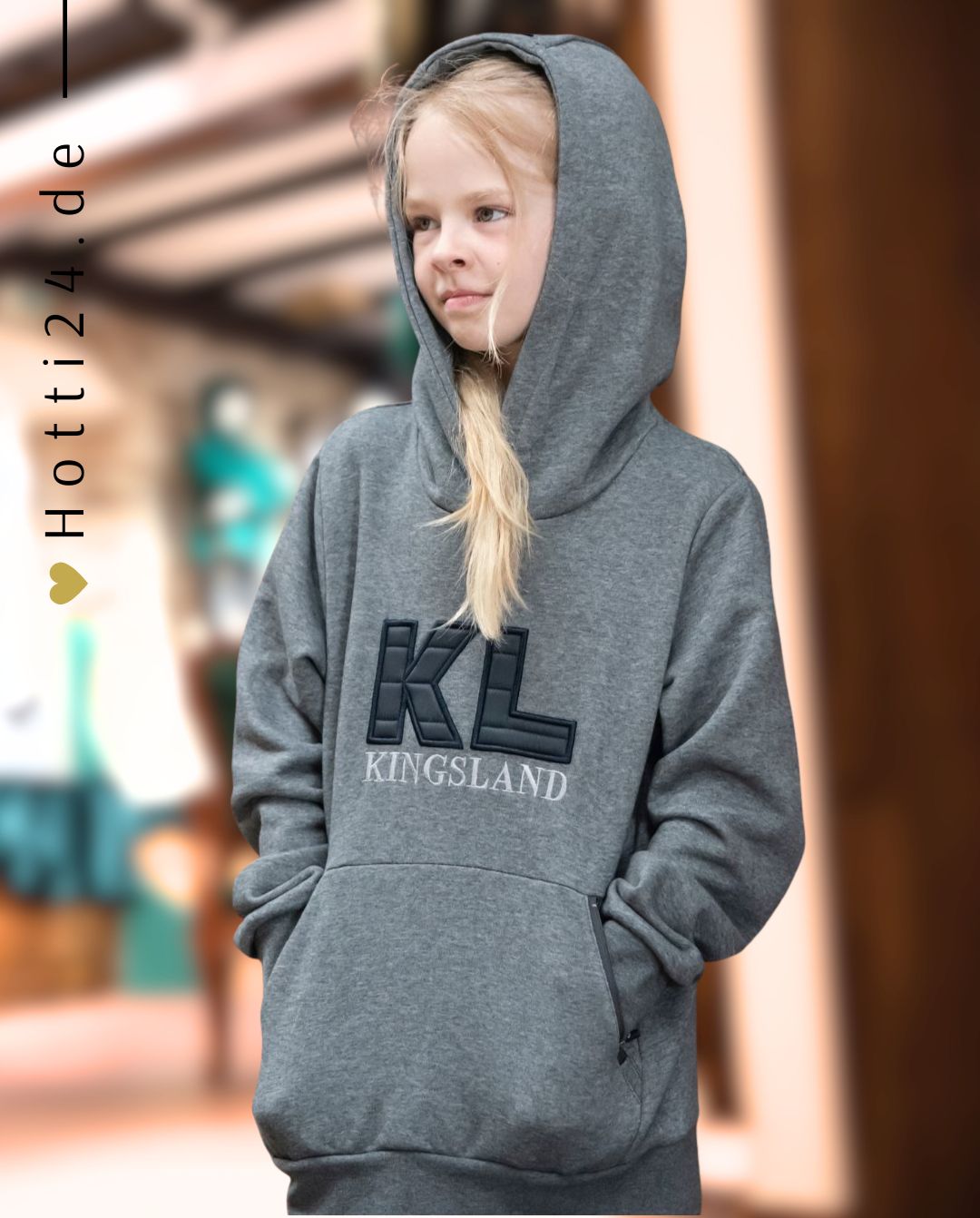 KINGSLAND »Hoodie KLEmory Grey