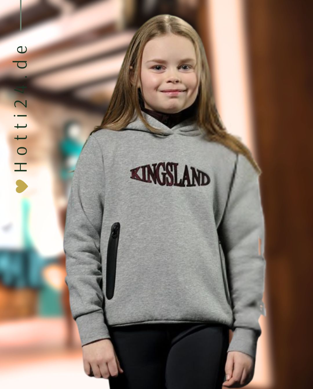 KINGSLAND »Hoodie KLRocco Dark Grey