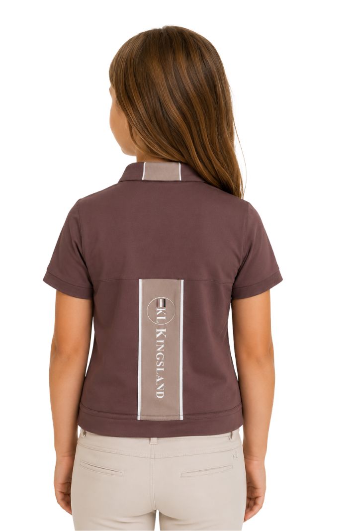 Kingsland Poloshirt KLBrinni Purple Flint