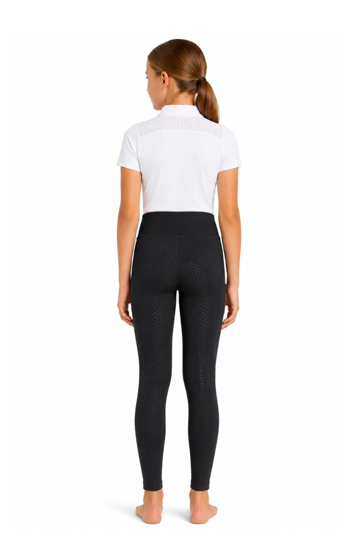 Kingsland Reitleggings KLAlexis FullGrip Schwarz