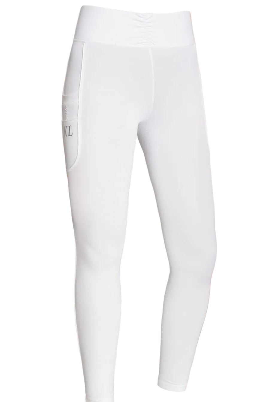 Kingsland Kinder Reitleggings KLKemmie FullGrip White