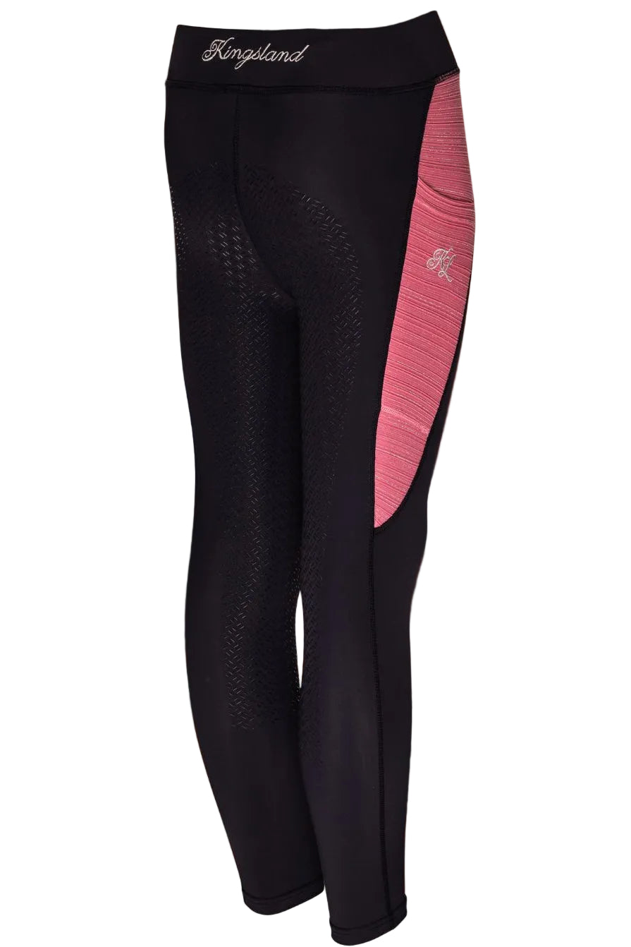 Kingsland Reitleggings KLKemmie FullGrip Black