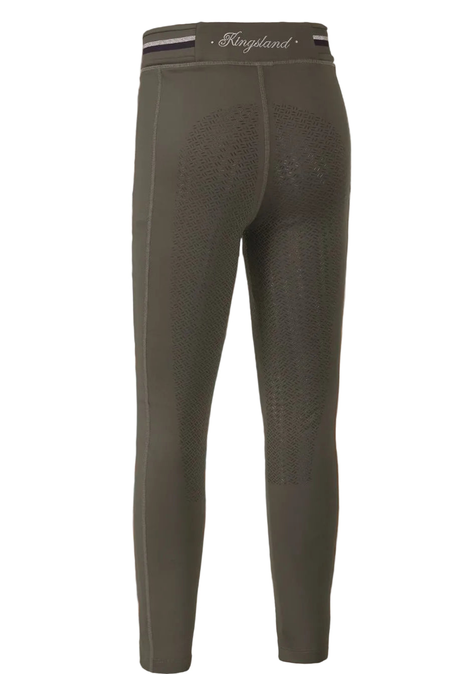 Kingsland Reitleggings KLKacy FullGrip Green