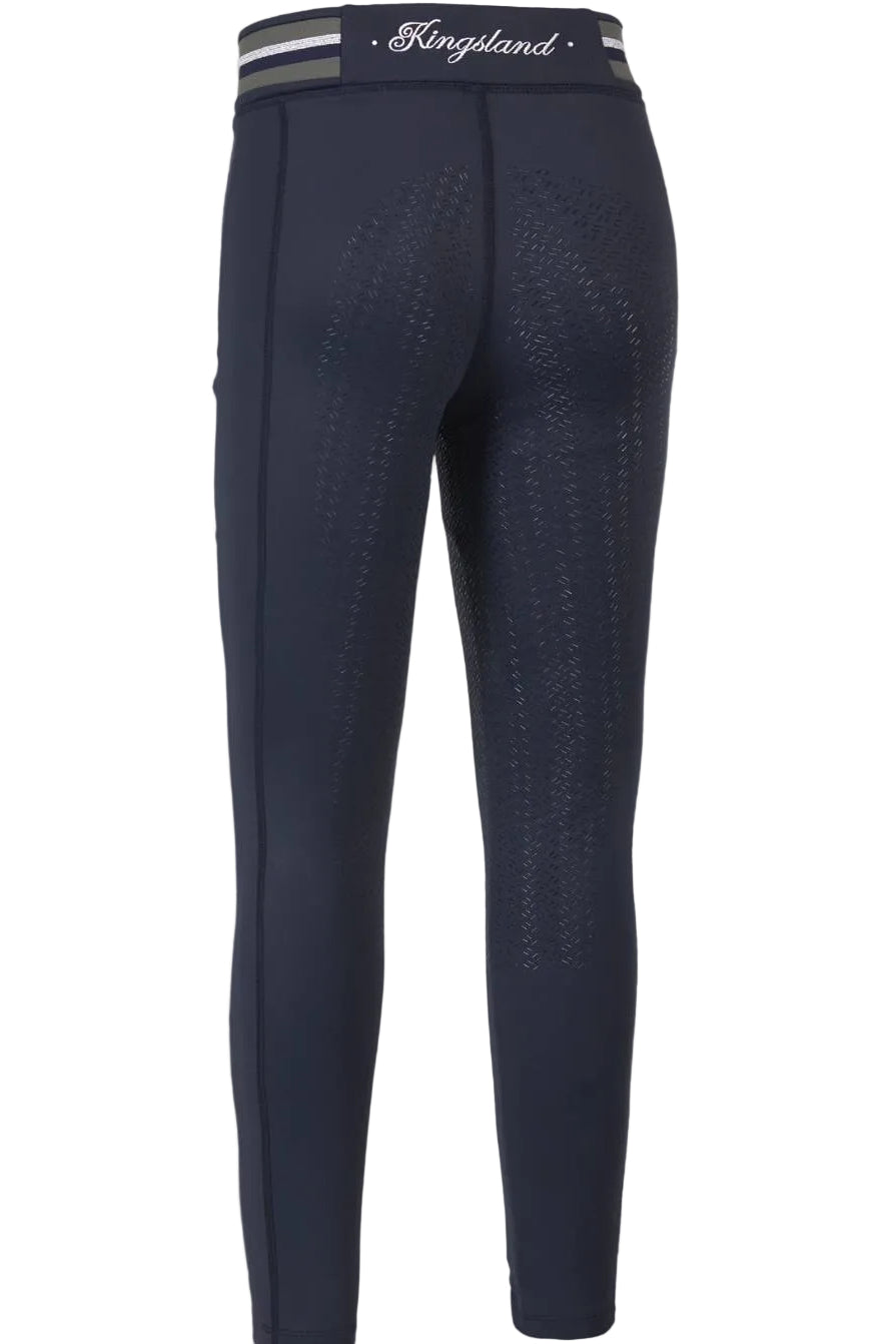  Damen Reitleggings "Kattie FullGrip" von KINGSLAND. Diese Reitleggings sind in der Farbe Blau erhältlich und tragen die Artikelnummer 2330246247-6020. Die "Kattie FullGrip" Damen Reitleggings wurden speziell entwickelt, um Komfort und Halt im Sattel zu bieten. Sie können diese Damen Reitleggings auf der Website www.hotti24.de erwerben