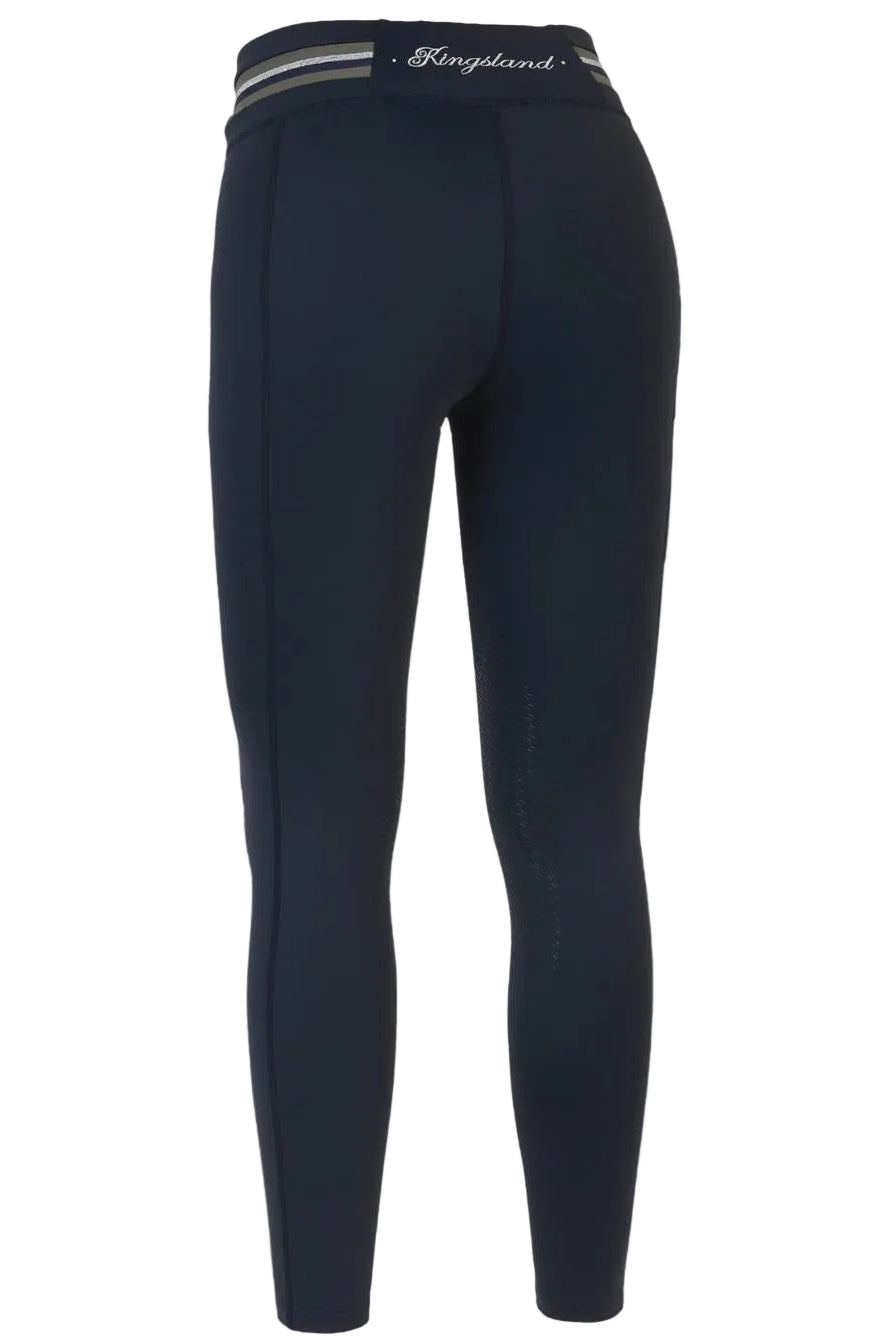 Damen Reitleggings "Kattie KnieGrip" von KINGSLAND. Diese Reitleggings sind in der Farbe Blau erhältlich und tragen die Artikelnummer 2330247248-6020. Die "Kattie KnieGrip" Damen Reitleggings wurden speziell entwickelt, um Komfort und Halt im Sattel zu bieten. Sie können diese Damen Reitleggings auf der Website www.hotti24.de erwerben