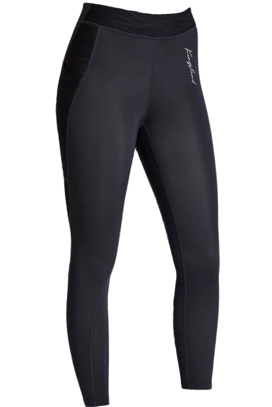 Kingsland Kinder Reitleggings KLKemmie FullGrip Navy
