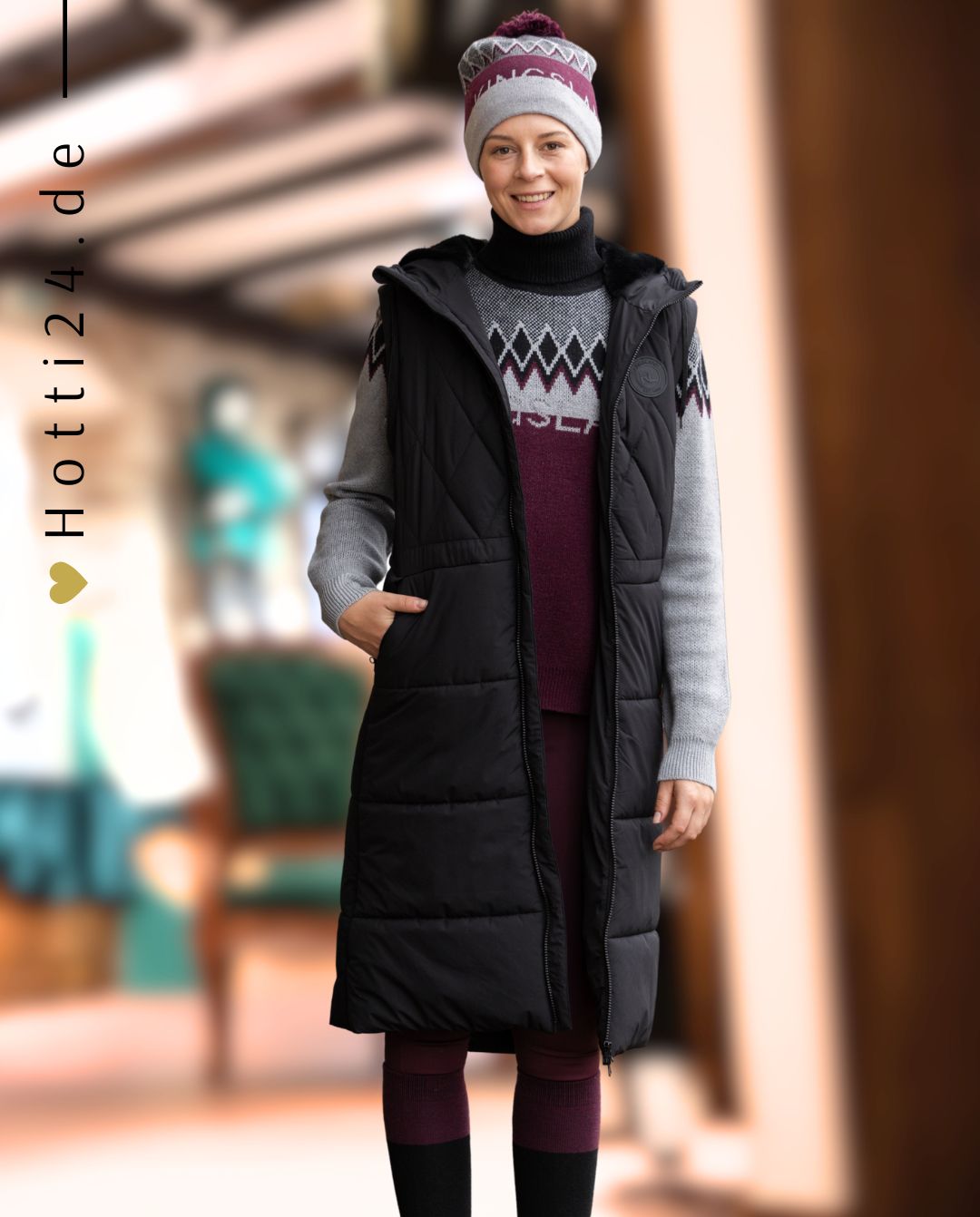 KINGSLAND »Reitmantel KLMary Black