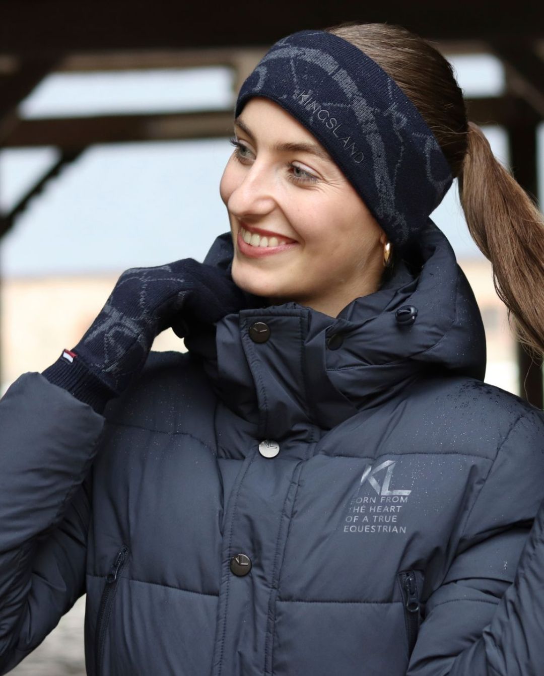 KINGSLAND »Reitmantel KLVea Navy