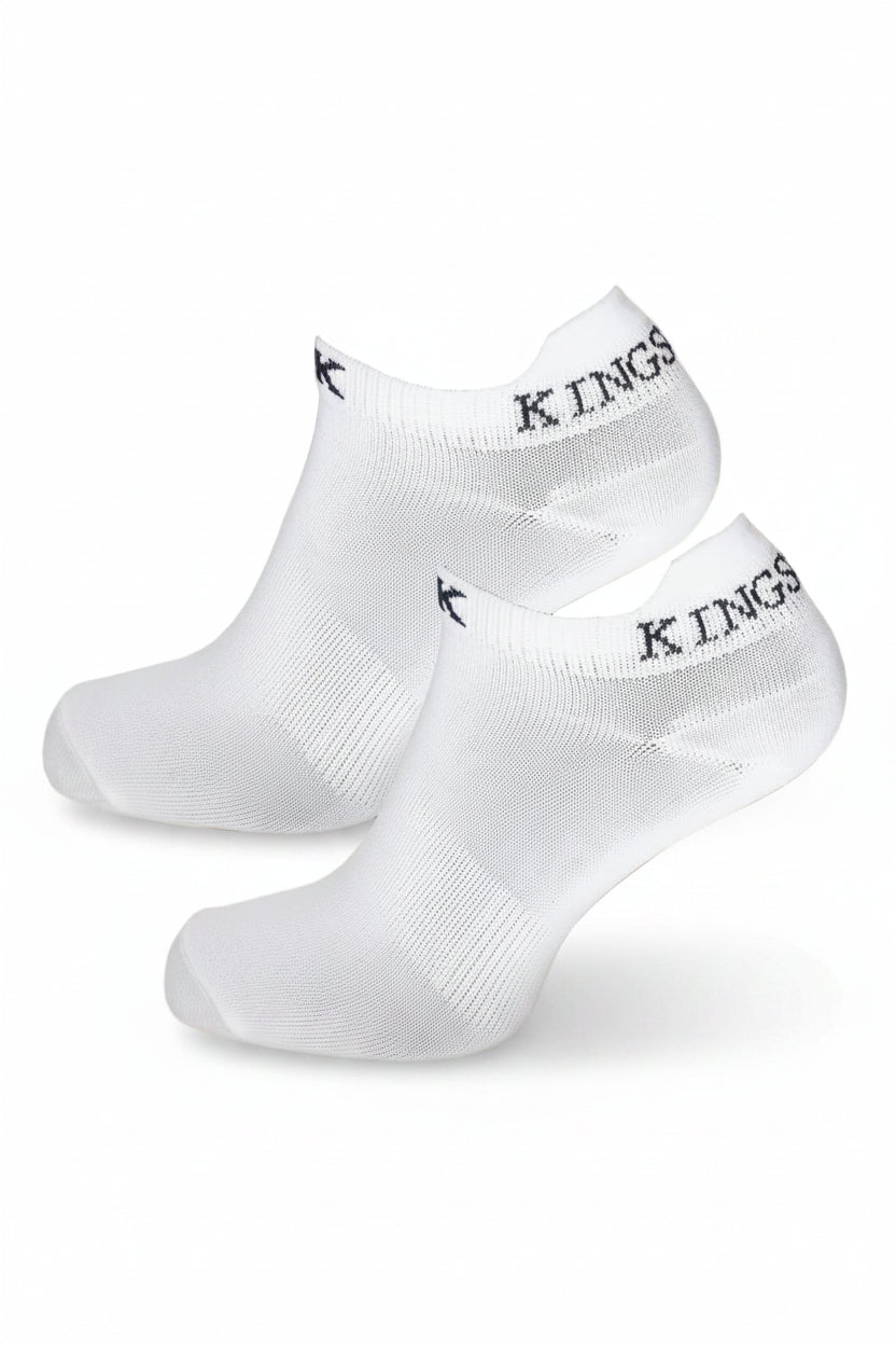 Kingsland Sneaker Socken KLCait 2er Pack White