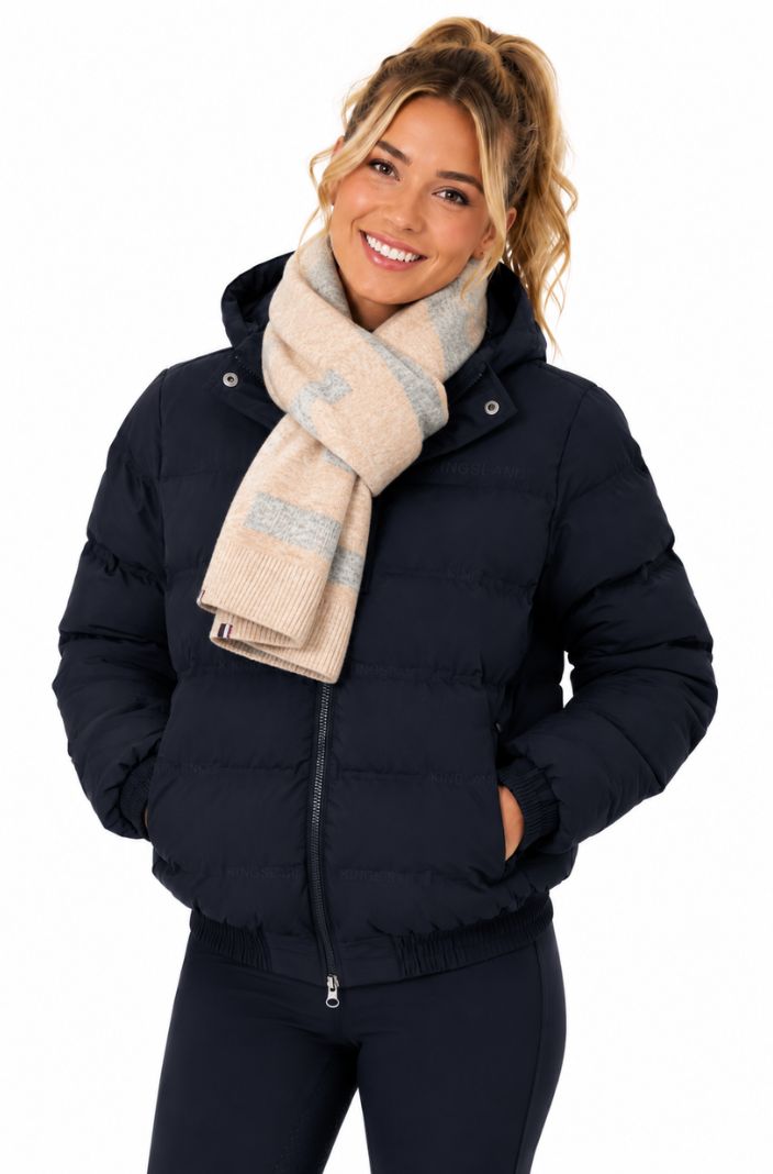 Kingsland Strickschal KLAllison Light Grey Melange